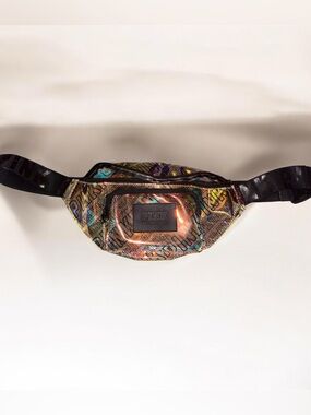 PINK Holographic Logo Fanny Pack - Multicolor